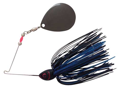 Booyah Moon Talker 1/2oz Black/Blue - MarineQuest Supply