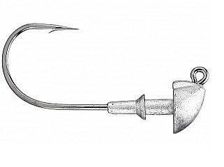 Buckeye JWill Light Wire Swimbait Head 1/8 Unpainted 3ct - MarineQuest Supply