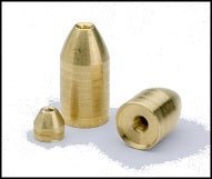 Bullet Weight Brass Worm Weight 2ct 3/4 - MarineQuest Supply