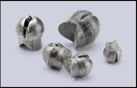 Bullet Weight Removeable Split Shot Value Pack Bag 15ct Size 4 - MarineQuest Supply