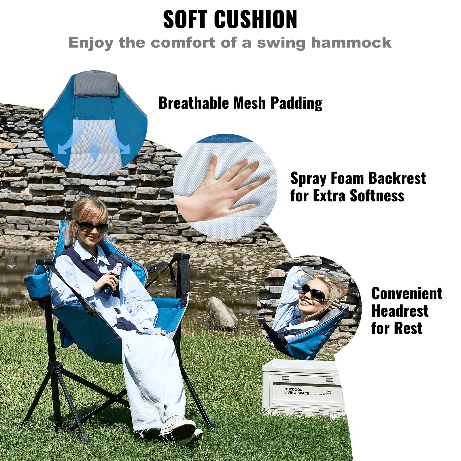 Camping Chair Hammock Chair - MarineQuest Supply