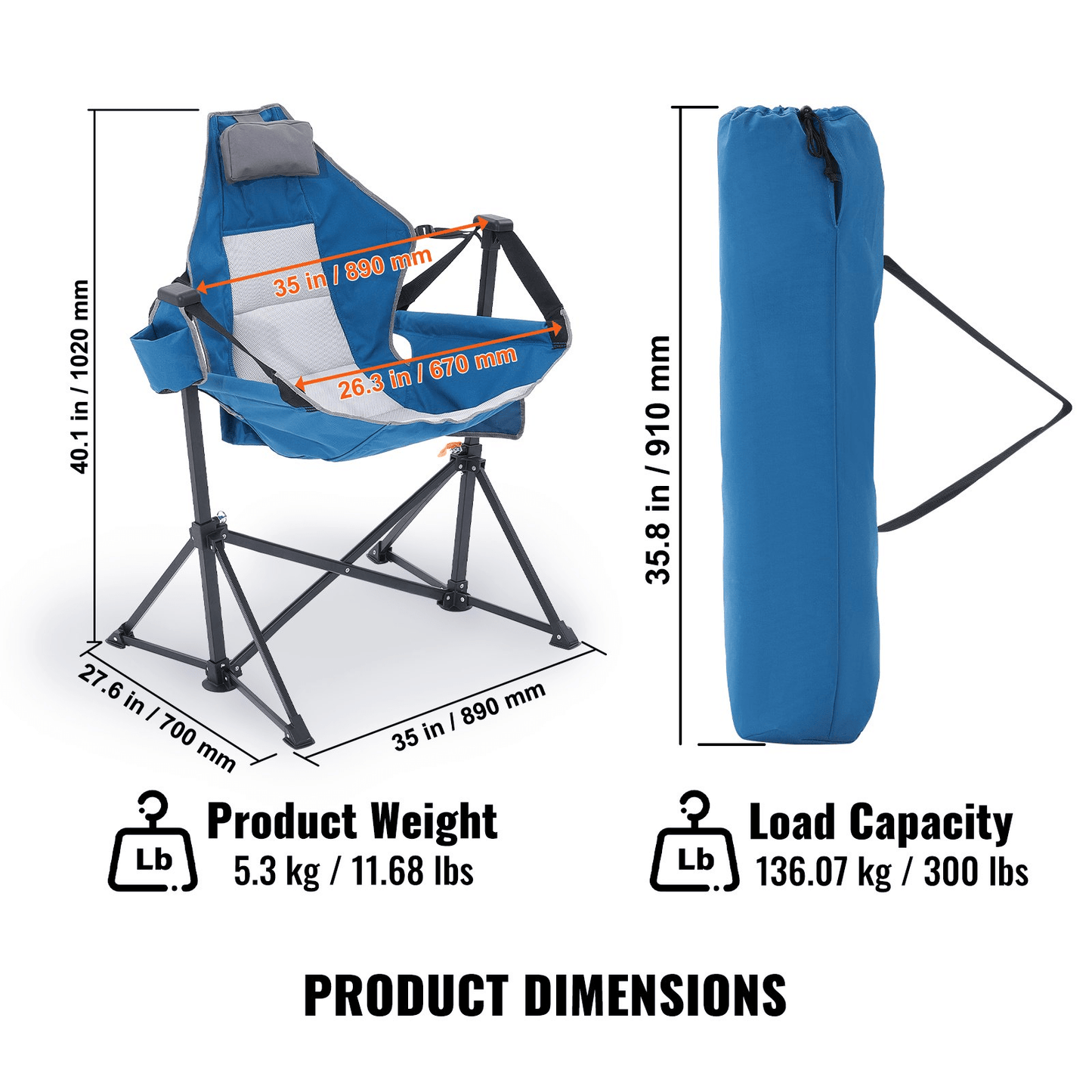 Camping Chair Hammock Chair - MarineQuest Supply