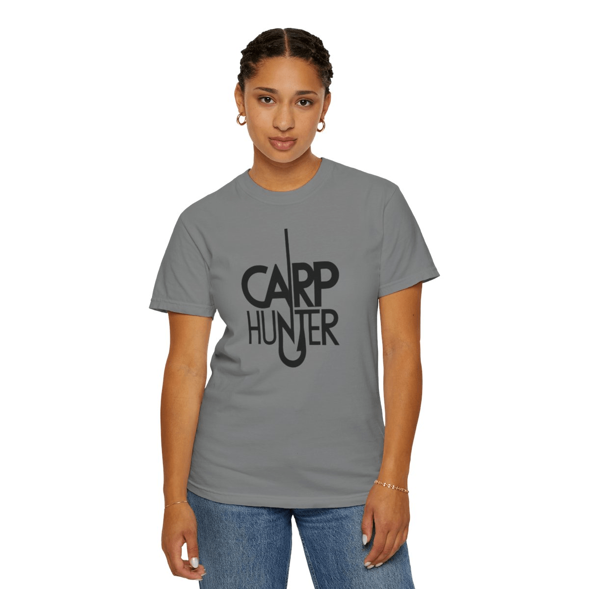 Catch Carp in Style with Our “Carp Hunter” Unisex Garment - Dyed T-shirt - MarineQuest Supply