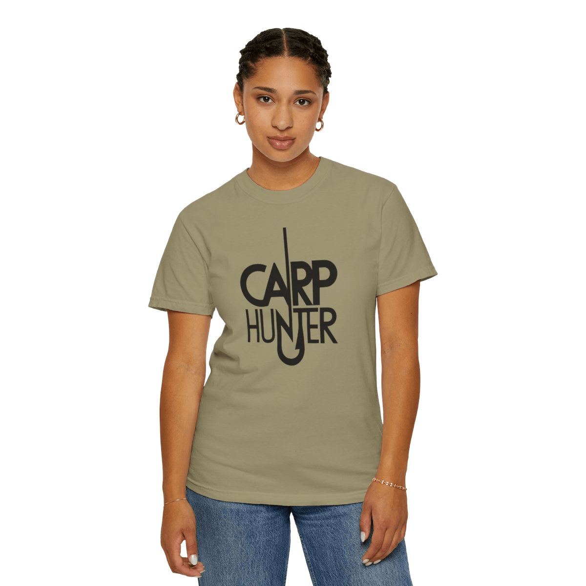 Catch Carp in Style with Our “Carp Hunter” Unisex Garment - Dyed T-shirt - MarineQuest Supply