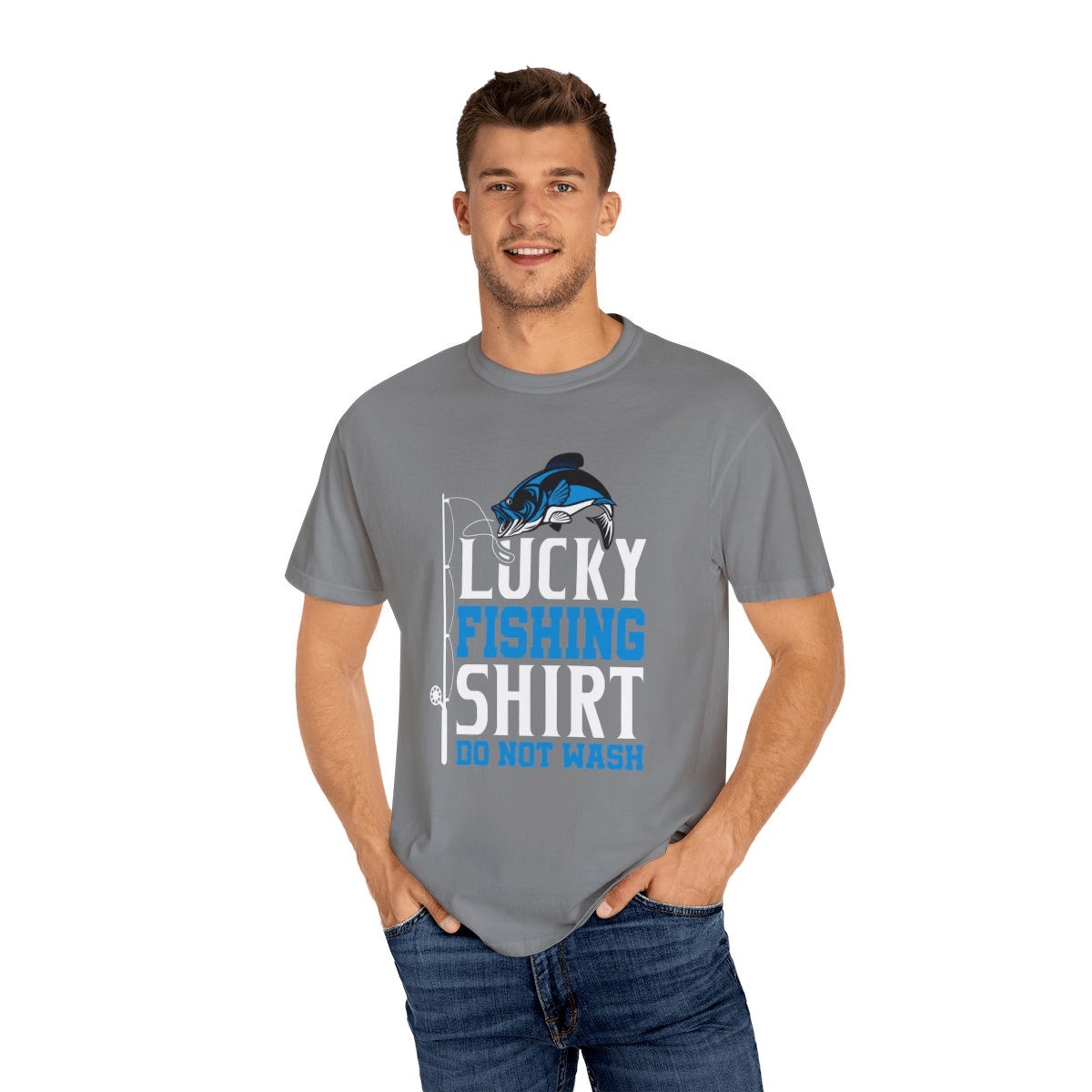 Catch Your Luck with the “Lucky Fishing Shirt, Do Not Wash” Tee - MarineQuest Supply