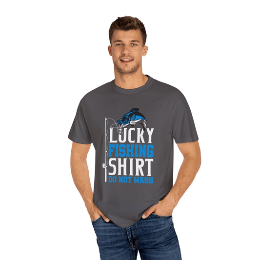 Catch Your Luck with the “Lucky Fishing Shirt, Do Not Wash” Tee - MarineQuest Supply