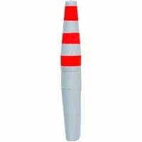 Comal Hi - Rise Float Tubular 10in Red/White12ct - MarineQuest Supply