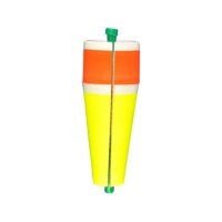 Comal Poppin Floats Slotted Weighted 3in Red/Yellow 12ct - MarineQuest Supply