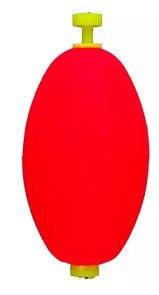 Comal Snap - On Oval Float 2.00in 25/bag Red - MarineQuest Supply