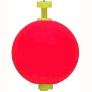 Comal Snap - On Weighted Round Float 1.50in 25/bag Red - MarineQuest Supply