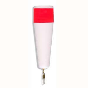 Comal Weighted Poppin Floats 5in R/W 12ct - MarineQuest Supply
