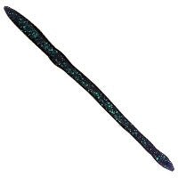 Creme Scoundrel Weedless Worm 6" Junebug - MarineQuest Supply