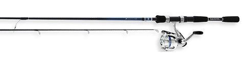 Daiwa Combo D - Shock Spinning Combo 2BB 6' 6" 2pc M - MarineQuest Supply