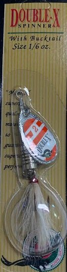 Danielson Spinner Red/White w/Tail 1/4 - MarineQuest Supply