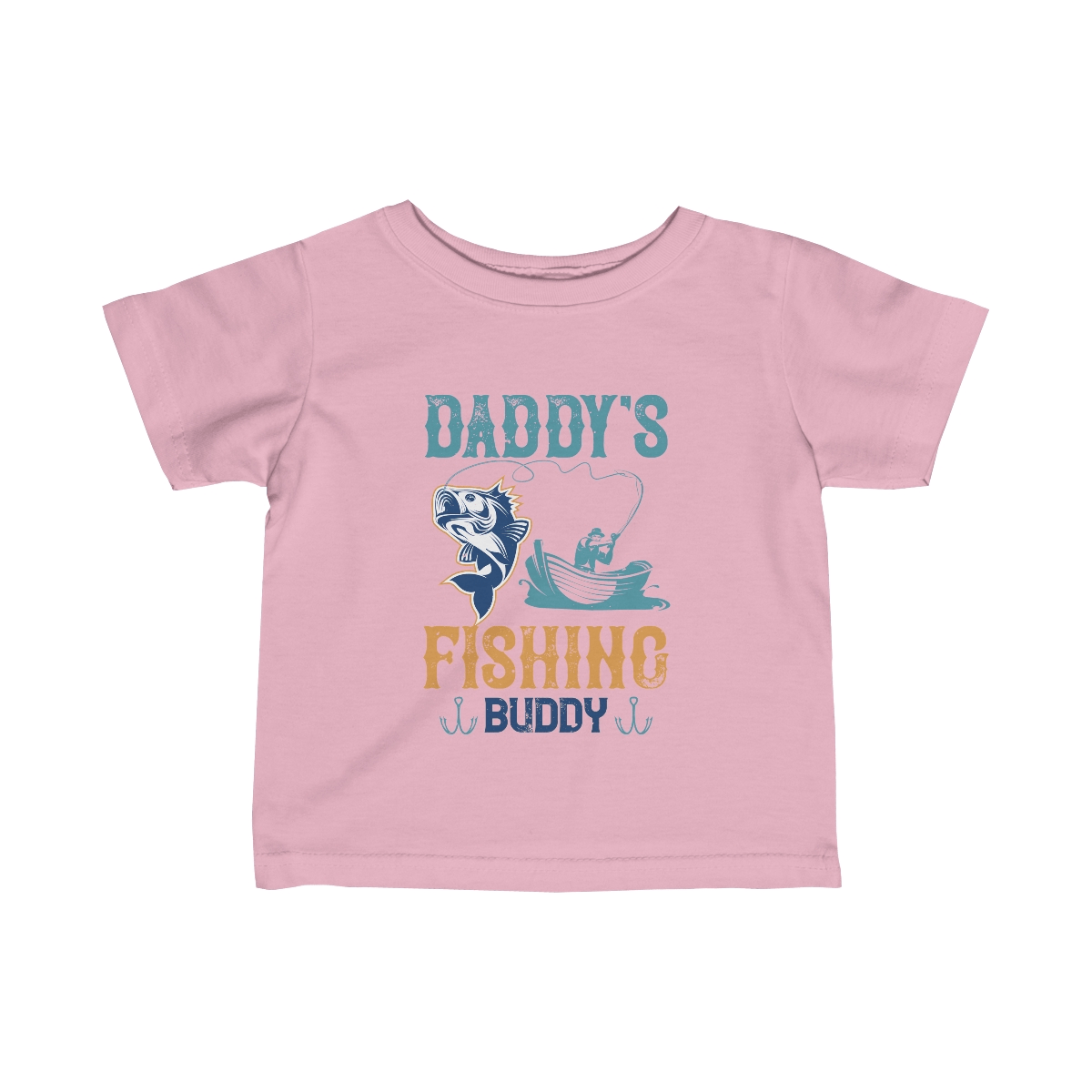 Discover Our Infant Fine Jersey Tee - Daddy's Fishing Buddy Edition - MarineQuest Supply