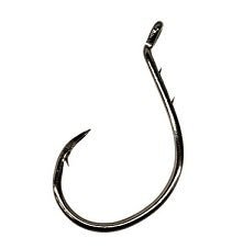 Eagle Claw Circle Bait Black Nickle Hook 10ct Size 4/0 - MarineQuest Supply