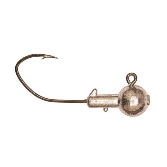 Eagle Claw Pro - V Ball Jig Head 1/8 10ct Unpainted - MarineQuest Supply
