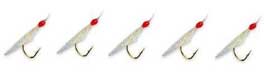 Eagle Claw Sabiki Rigs White/Glow Size 6 - MarineQuest Supply