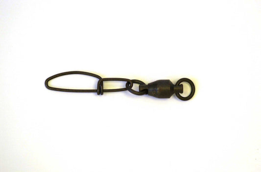 Eagle Claw Swivel - Black Ball Bearing w/Coastlock Snap 3ct Size 3 - MarineQuest Supply