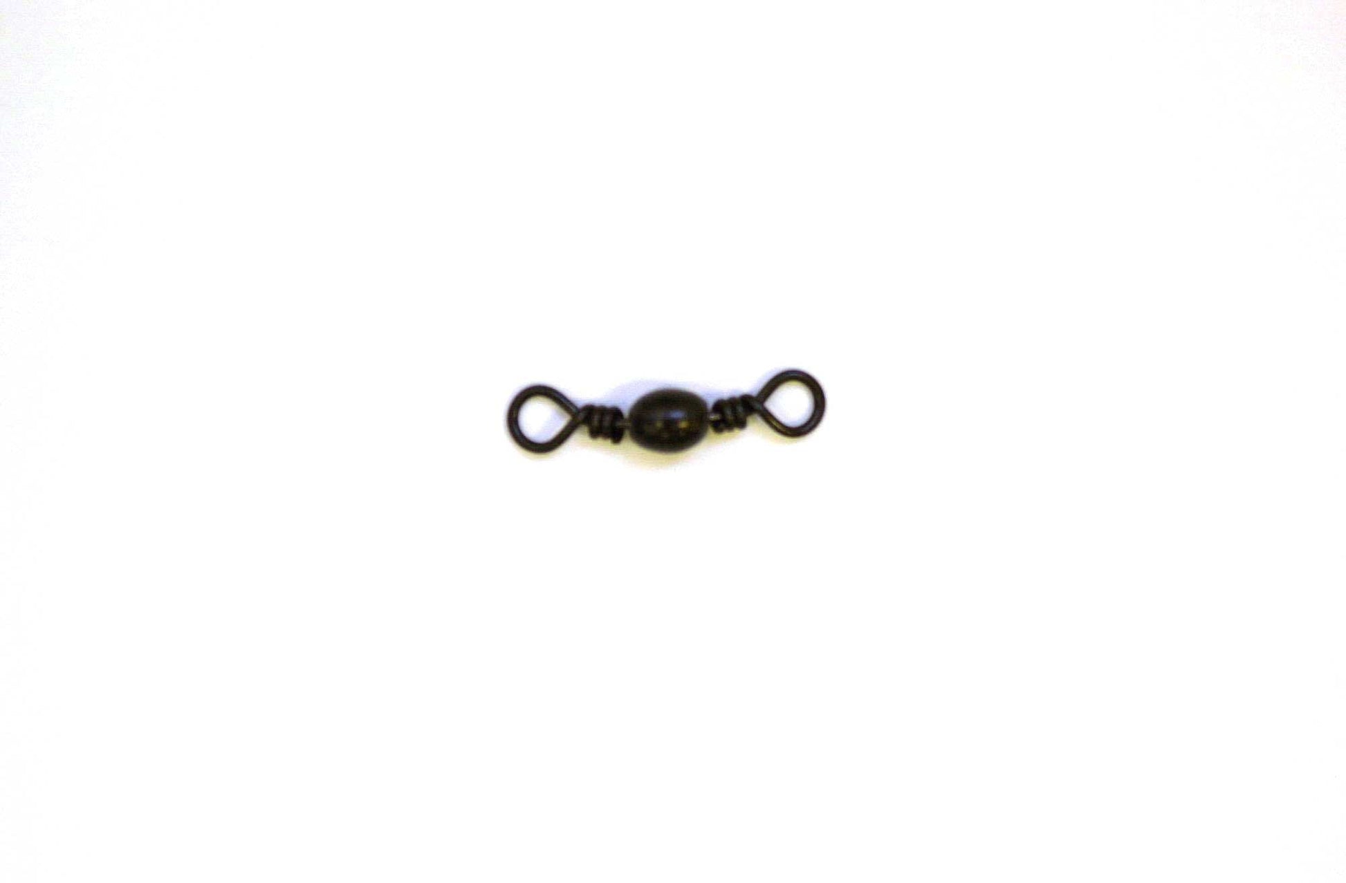 Eagle Claw Swivel - Black Barrel 12ct/12pk Size 10 - MarineQuest Supply