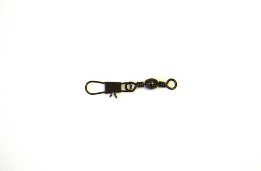 Eagle Claw Swivel Black Barrel w/Interlock Snap 12ct/12pk Size 5 - MarineQuest Supply