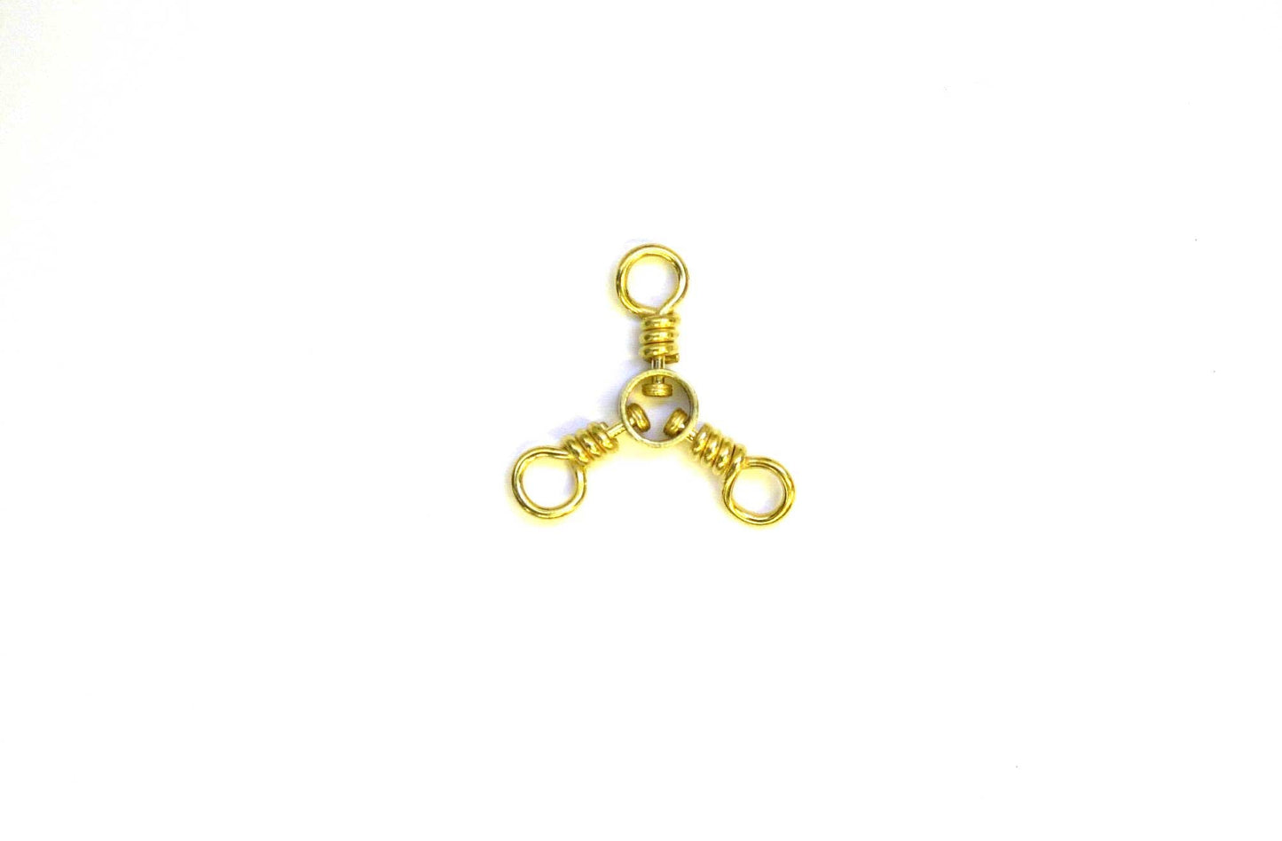 Eagle Claw Swivel - Brass 3 - Way 12ct/12pk Size 3/0 - MarineQuest Supply