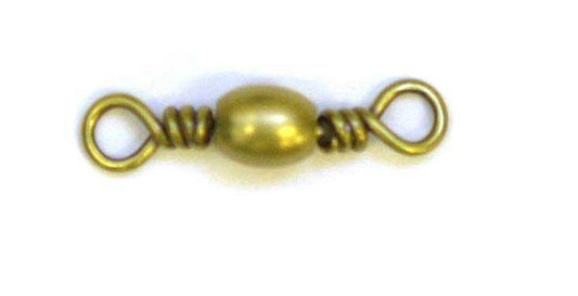 Eagle Claw Swivel - Brass Barrel 12ct/12pk Size 2/0 - MarineQuest Supply