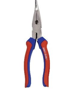Eagle Claw Tool Tech Pliers - Bent Nose Chrome 8" - MarineQuest Supply