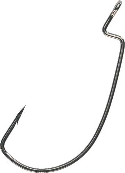 Eagle Claw Trokar Magworm Hook Black 5ct Size 5/0 - MarineQuest Supply