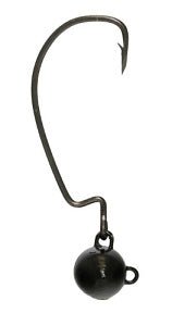 Eagle Claw Trokar Swing Head 3/8oz 3/0 4ct Black - MarineQuest Supply