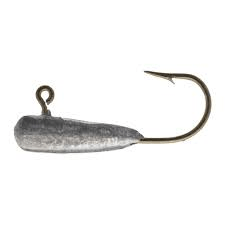 Eagle Claw Tube Jig Head 1/8 5ct Unpainted - MarineQuest Supply