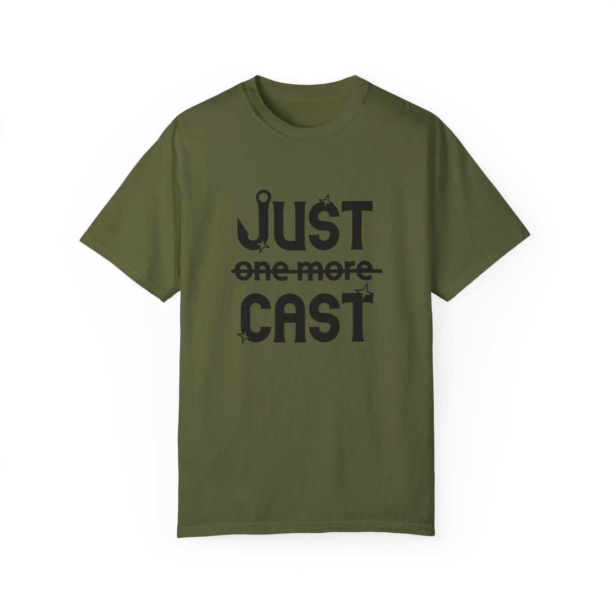 Elevate Your Style with Our Just Cast Print Garment - Dyed T-shirt - MarineQuest Supply