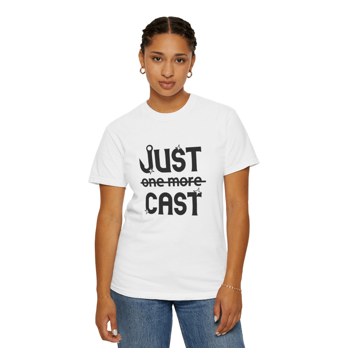 Elevate Your Style with Our Just Cast Print Garment - Dyed T-shirt - MarineQuest Supply