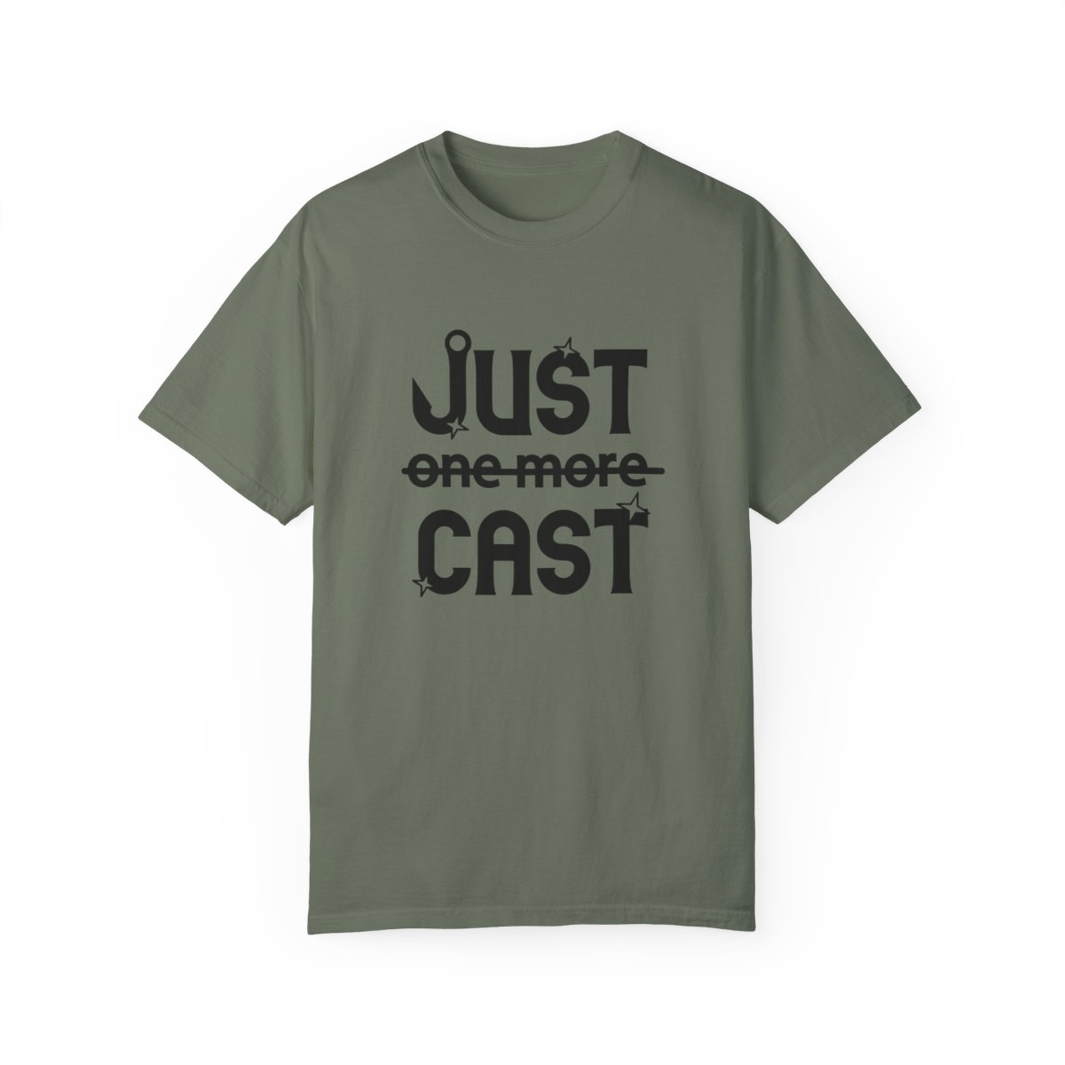 Elevate Your Style with Our Just Cast Print Garment - Dyed T-shirt - MarineQuest Supply