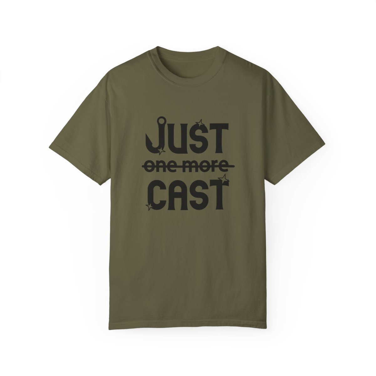 Elevate Your Style with Our Just Cast Print Garment - Dyed T-shirt - MarineQuest Supply