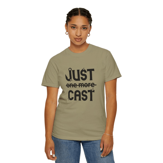 Elevate Your Style with Our Just Cast Print Garment - Dyed T-shirt - MarineQuest Supply