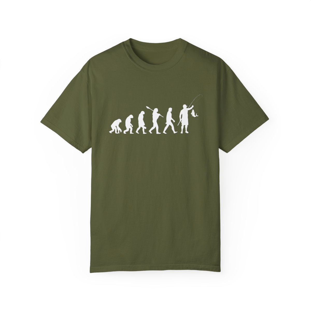 Explore the Evolution of Angler: Unisex Garment - Dyed T-shirt - MarineQuest Supply