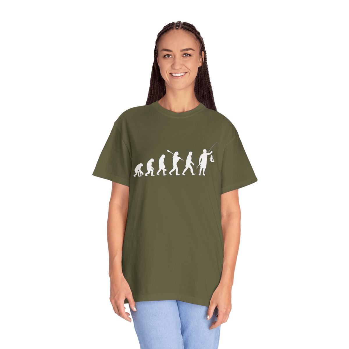 Explore the Evolution of Angler: Unisex Garment - Dyed T-shirt - MarineQuest Supply