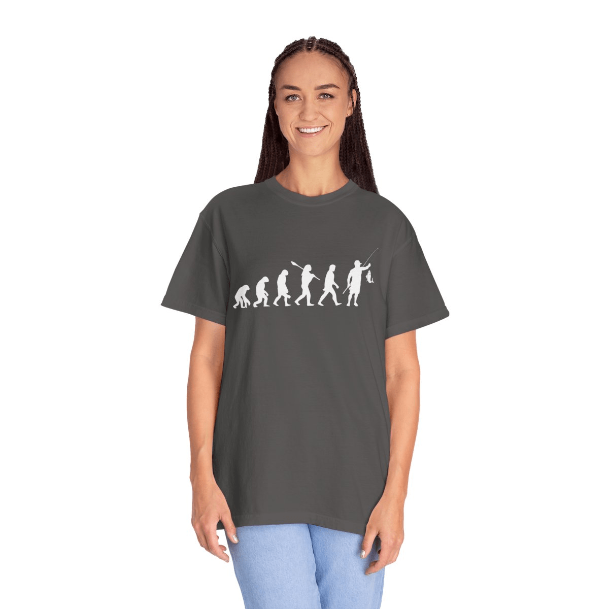 Explore the Evolution of Angler: Unisex Garment - Dyed T-shirt - MarineQuest Supply