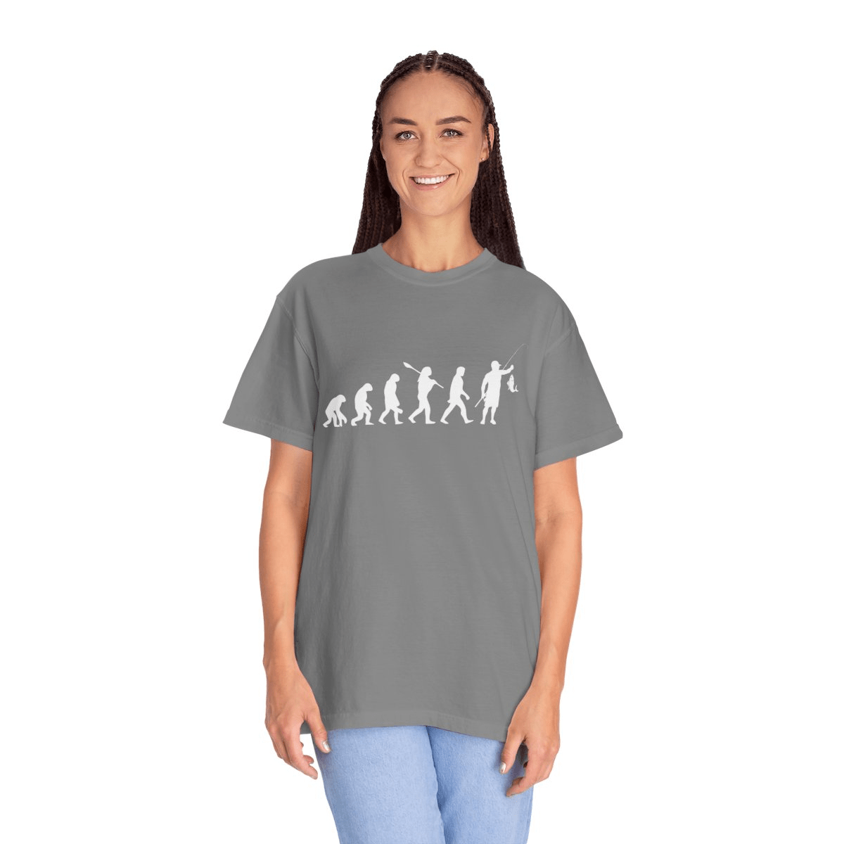 Explore the Evolution of Angler: Unisex Garment - Dyed T-shirt - MarineQuest Supply