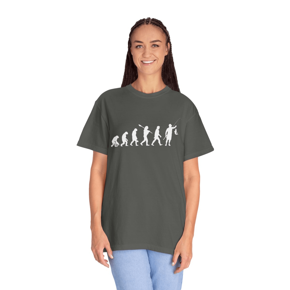 Explore the Evolution of Angler: Unisex Garment - Dyed T-shirt - MarineQuest Supply