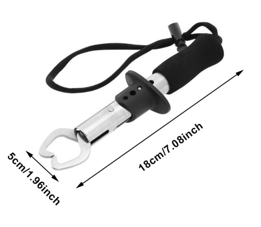 Fish Control Luya Stainless Steel Fish Tongs - MarineQuest Supply