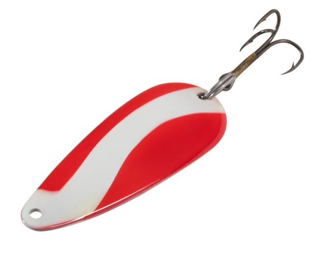 FJ Neil Special Spoons Red/White 2 1/4" 12/cd - MarineQuest Supply