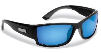 Flying Fisherman Razor Matte Black/Smoke Blue Mirror - MarineQuest Supply