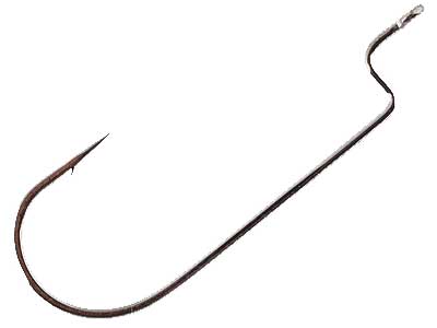 Gamakatsu Round Bend Offset Black 25ct Size 3/0 - MarineQuest Supply