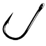 Gamakatsu Trailer Hook Nickle Size 1/0 5ct - MarineQuest Supply