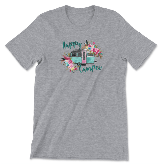 Happy Camper Vintage Camping Tee - MarineQuest Supply
