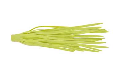 H&H Rubber Skirts Large 3ct Chartreuse - MarineQuest Supply