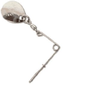 Hildebrandt Jig Spinner Nickle 2ct Size 1 - MarineQuest Supply