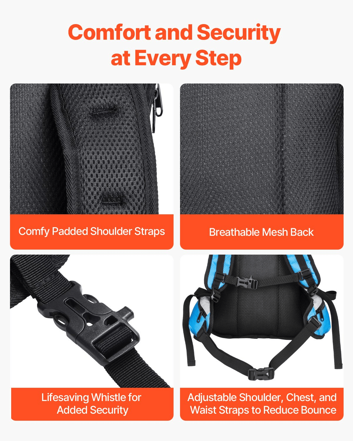 Hydration Pack Backpack 3L TPU Water Bladder Cycling Hiking Running Camping - MarineQuest Supply